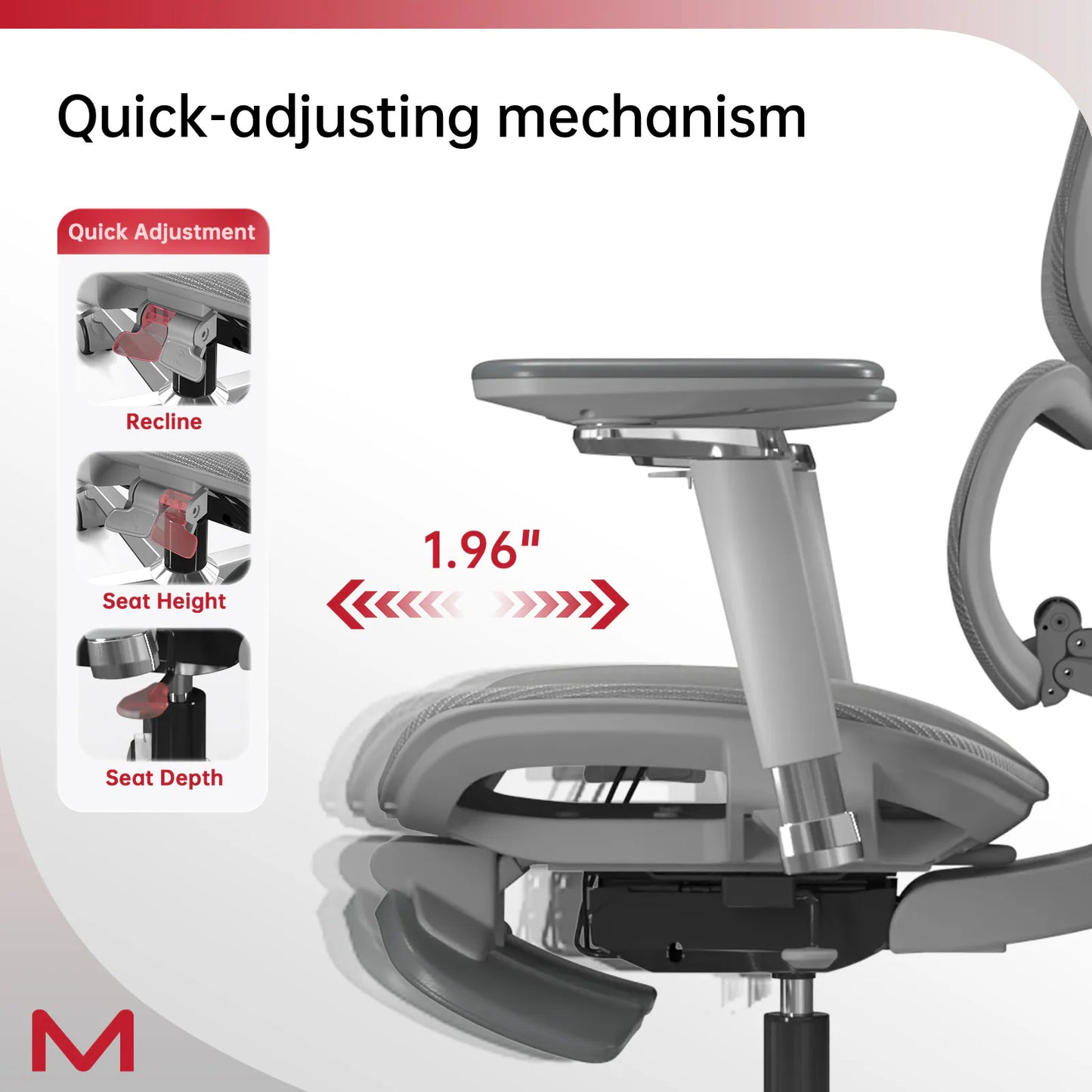 D2 Pro Ergonomic High-Back Mesh Office Chair