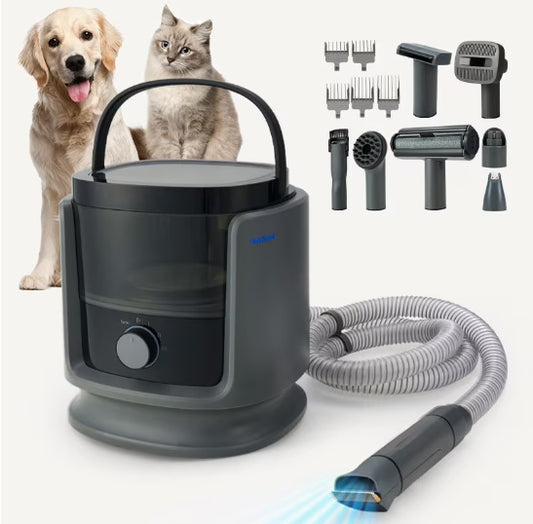 N3 9-in-1 Pet Grooming Vacuum Kit